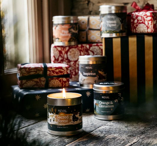 Sacred Forest Scented Tin Candle