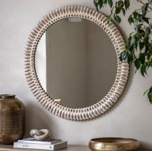 White Wash Pimlico Mirror