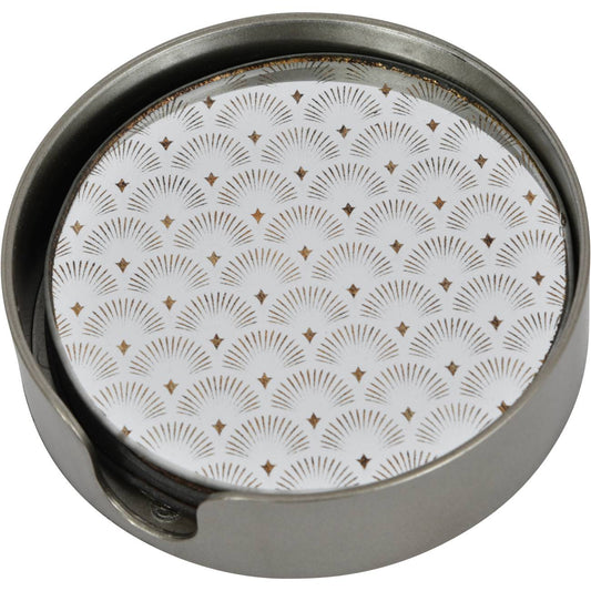 Deco Scallop Coasters