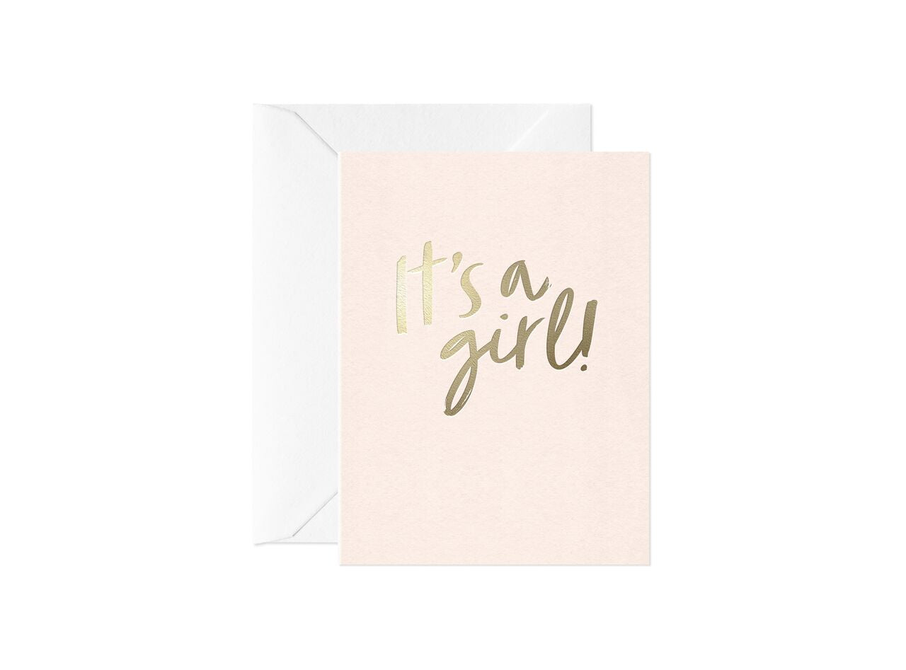 It's A Girl! Card