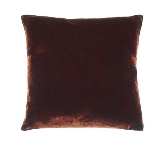 Conker Velvet Lustre Cushion
