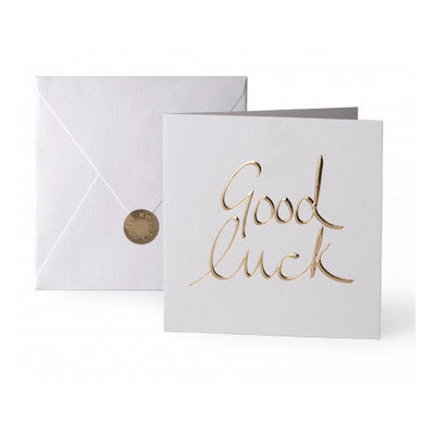 Good Luck Golden Card