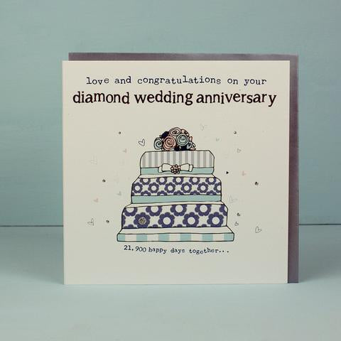 Your Diamond Wedding Anniversary Card